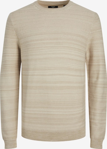 Pull-over 'Sal' JACK & JONES en beige : devant