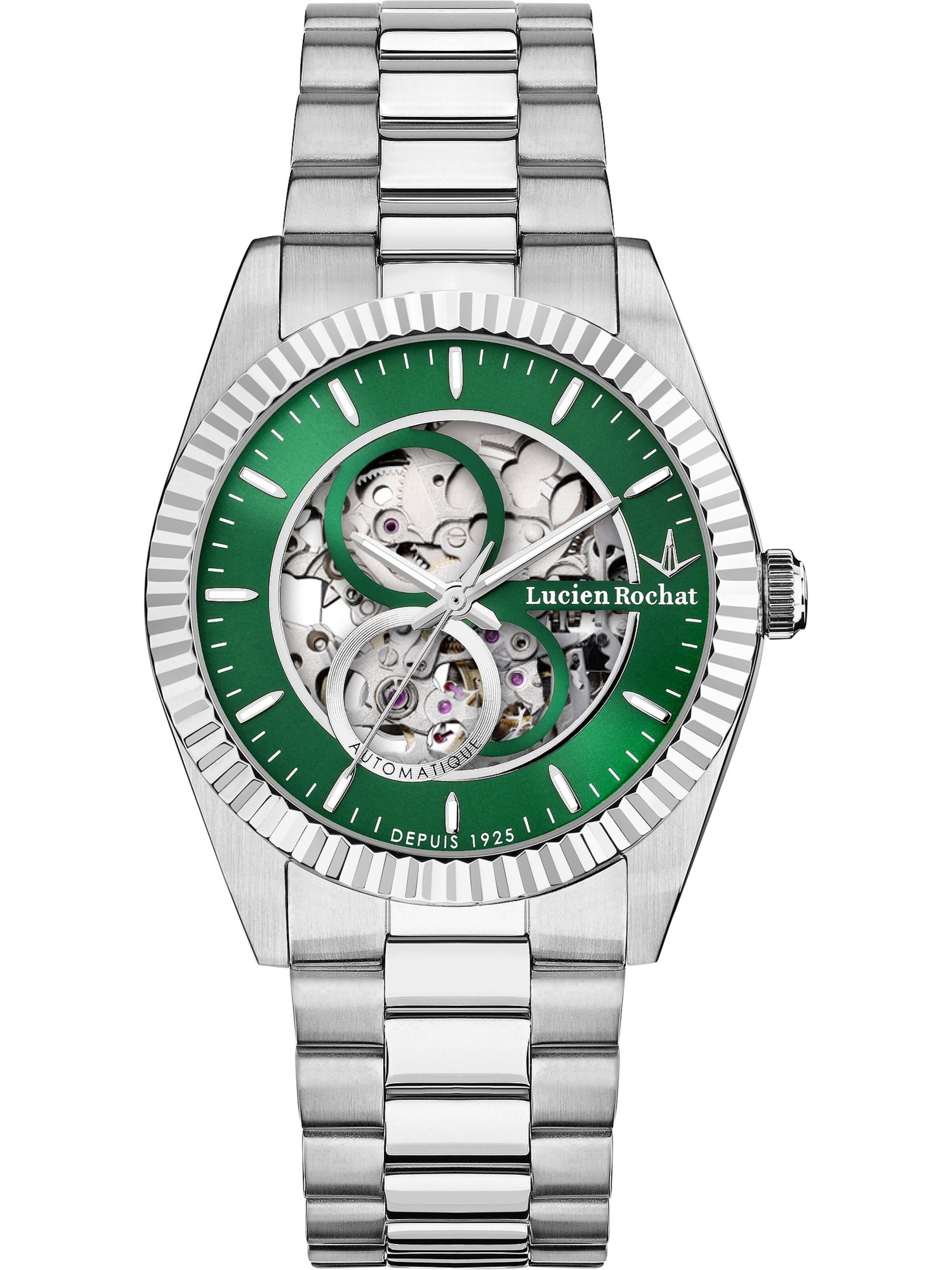 Lucien Rochat Analog Watch in Silver: front