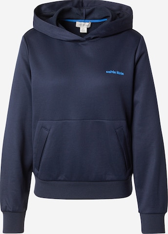 Calvin Klein Jeans Mikina - Modrá: predná strana
