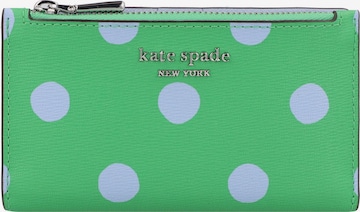 Porte-monnaies Kate Spade en vert : devant