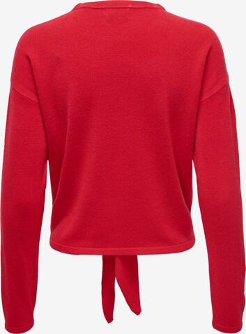 Pull-over 'Amalia' ONLY en rouge