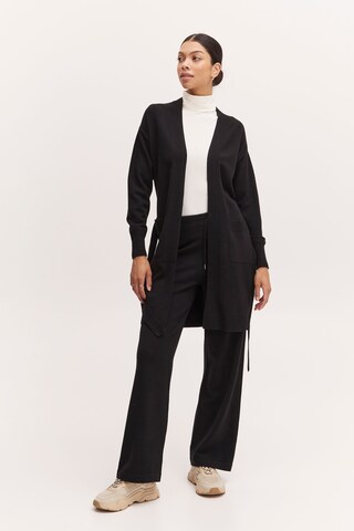 b.young Gebreid vest 'NONINA' in Zwart