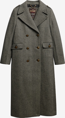Manteau d’hiver Superdry en gris : devant