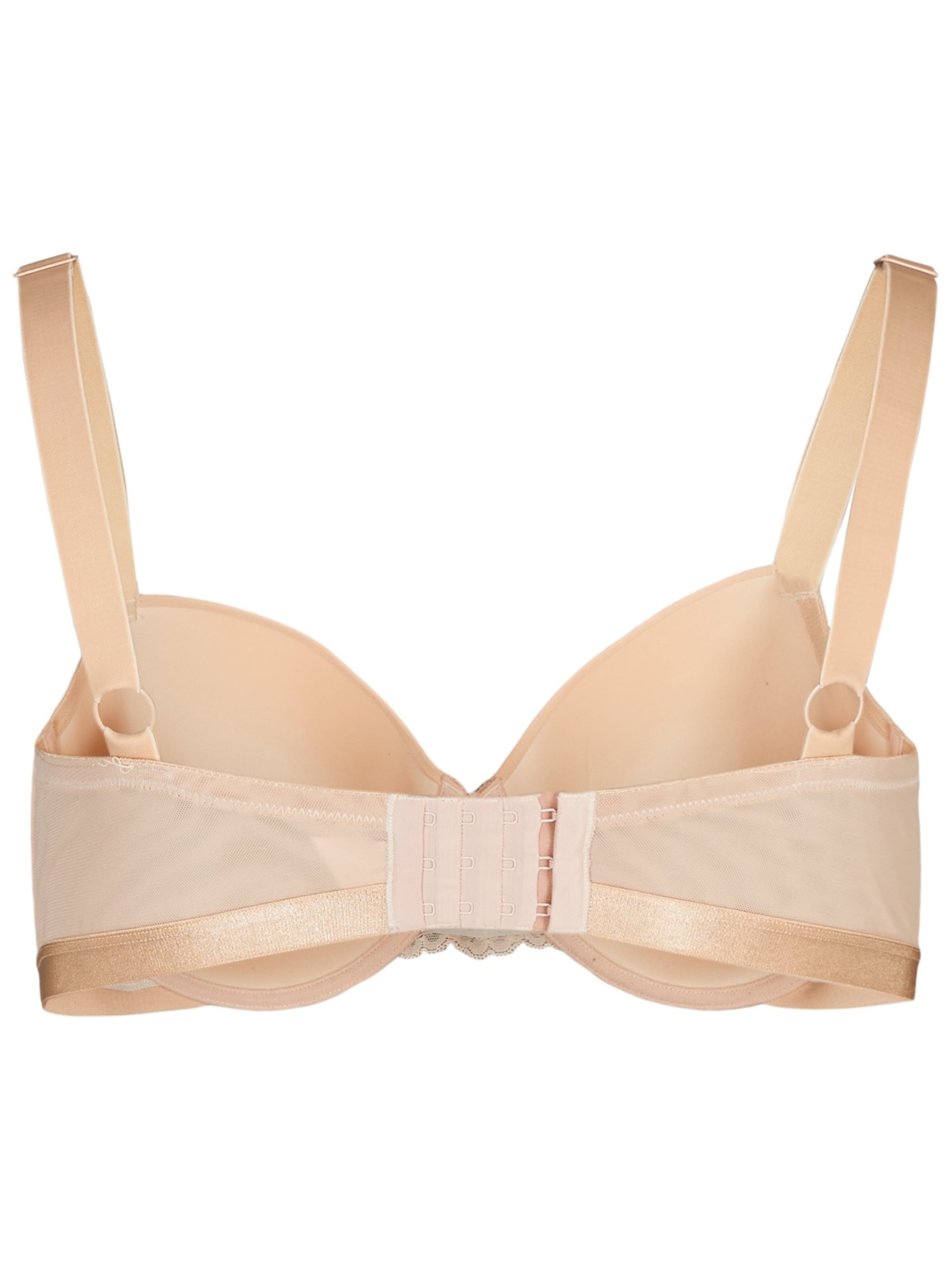 Devoted by Zizzi Trikó Melltartó 'Lfie' - bézs