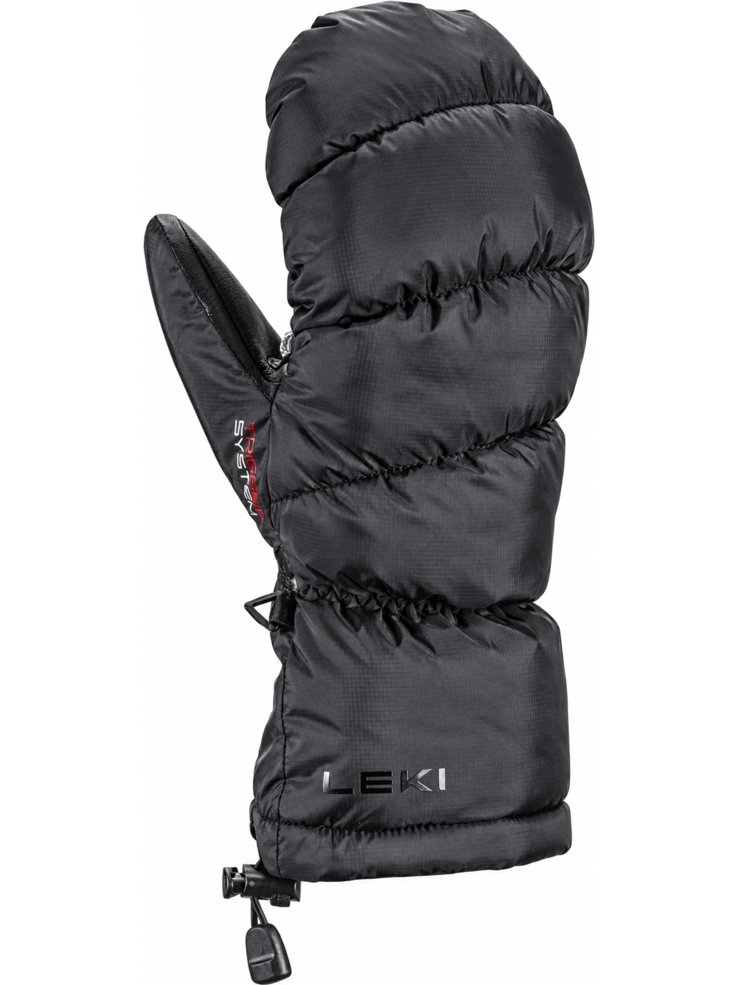 LEKI Athletic Gloves in Black