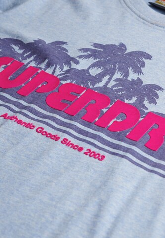 T-shirt Superdry en bleu