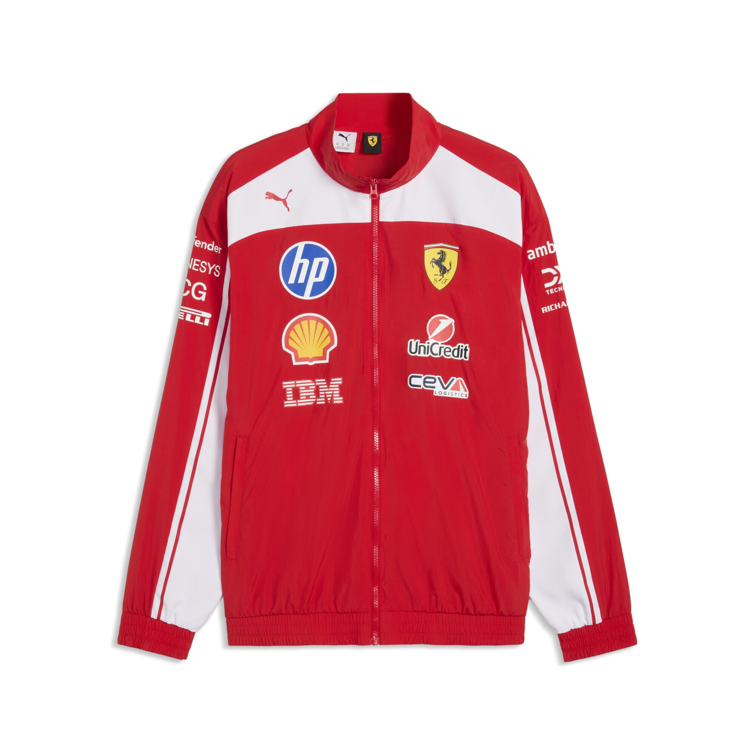 PUMA Sportjas in Rood: voorkant