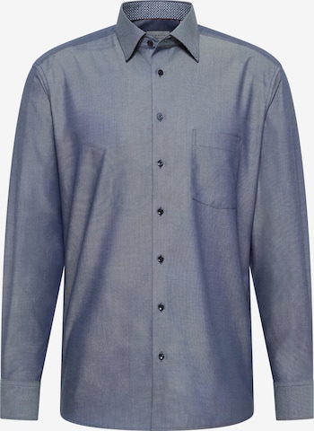 ETERNA Regular fit Button Up Shirt in Blue: front