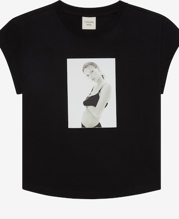 juoda Calvin Klein Marškinėliai 'CLASSIC KATE': priekis