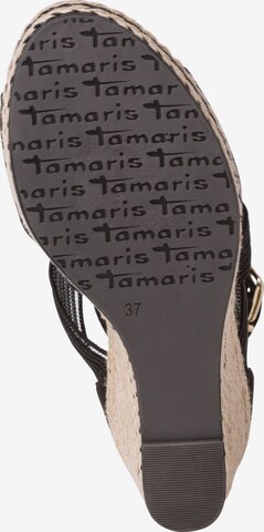 Sandales TAMARIS en noir