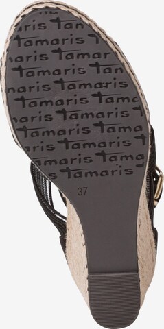 TAMARIS Sandaal in Zwart