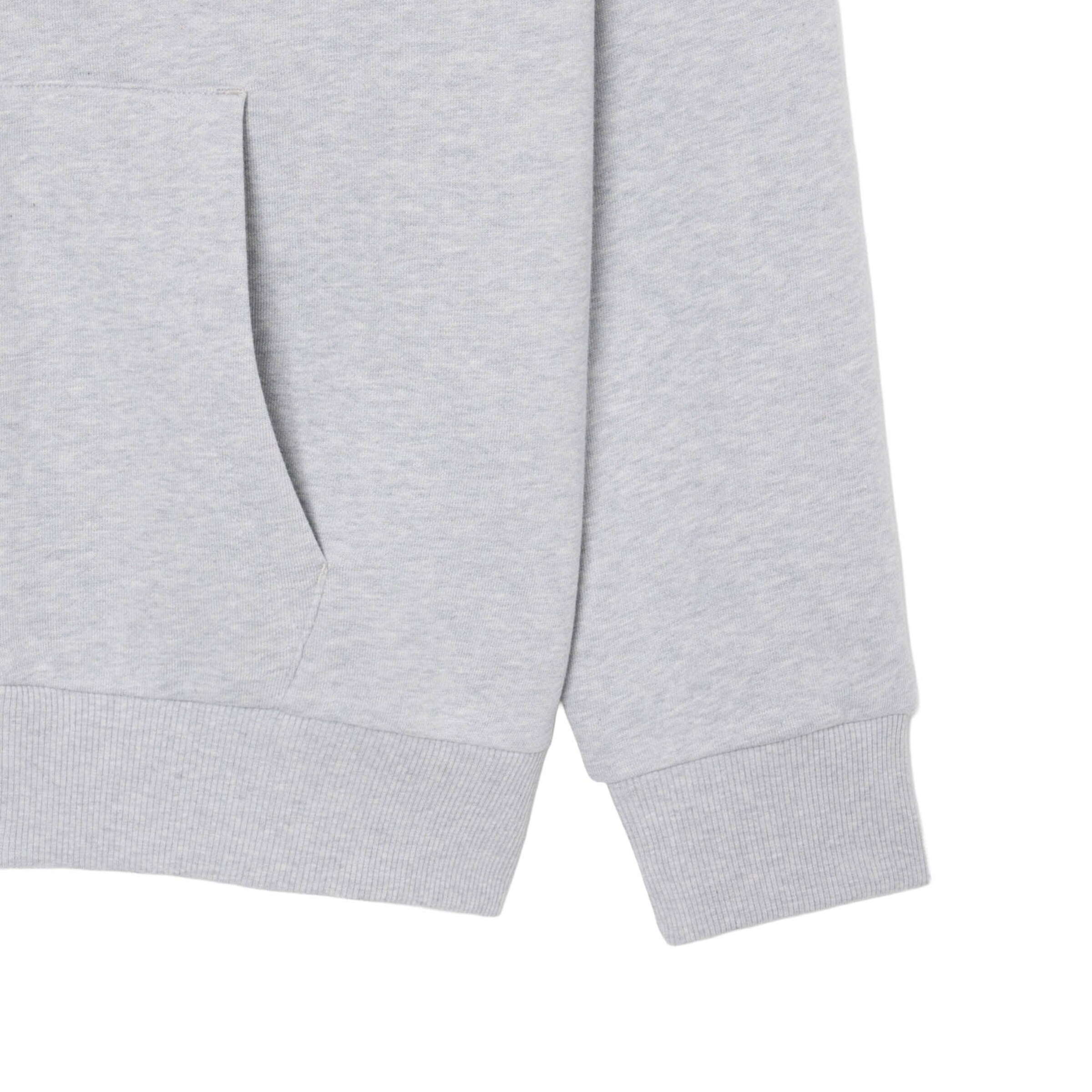 LACOSTE - Sudadera con cremallera en gris