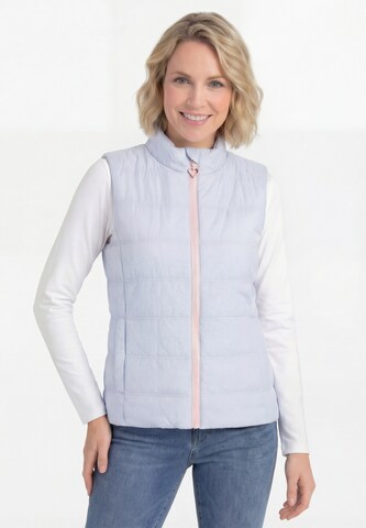 MIMO Vest in Blau: Vorderseite