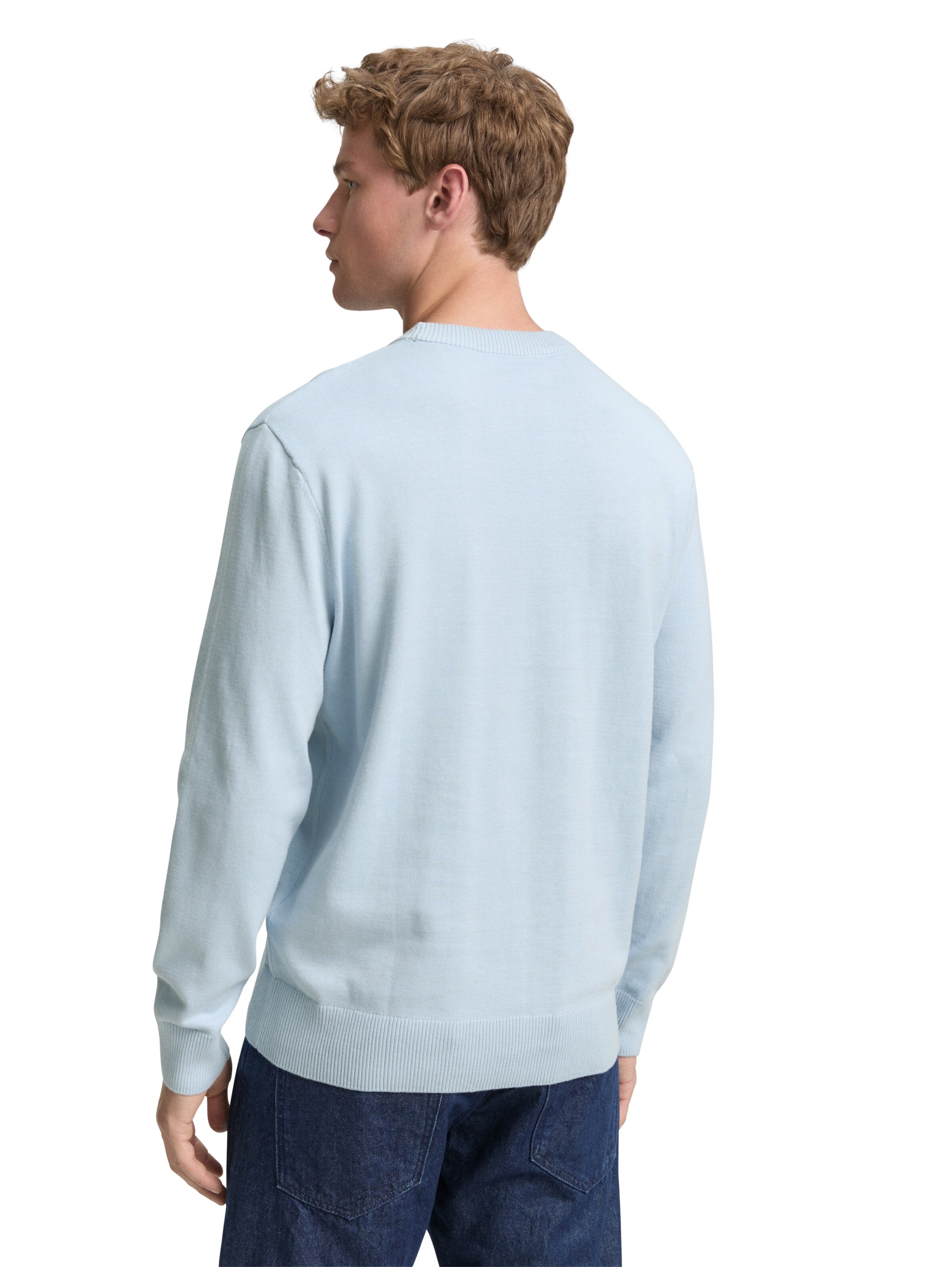 TOM TAILOR DENIM Sweater in Blue