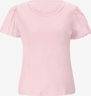Linea Tesini by heine Shirt in Roze: voorkant