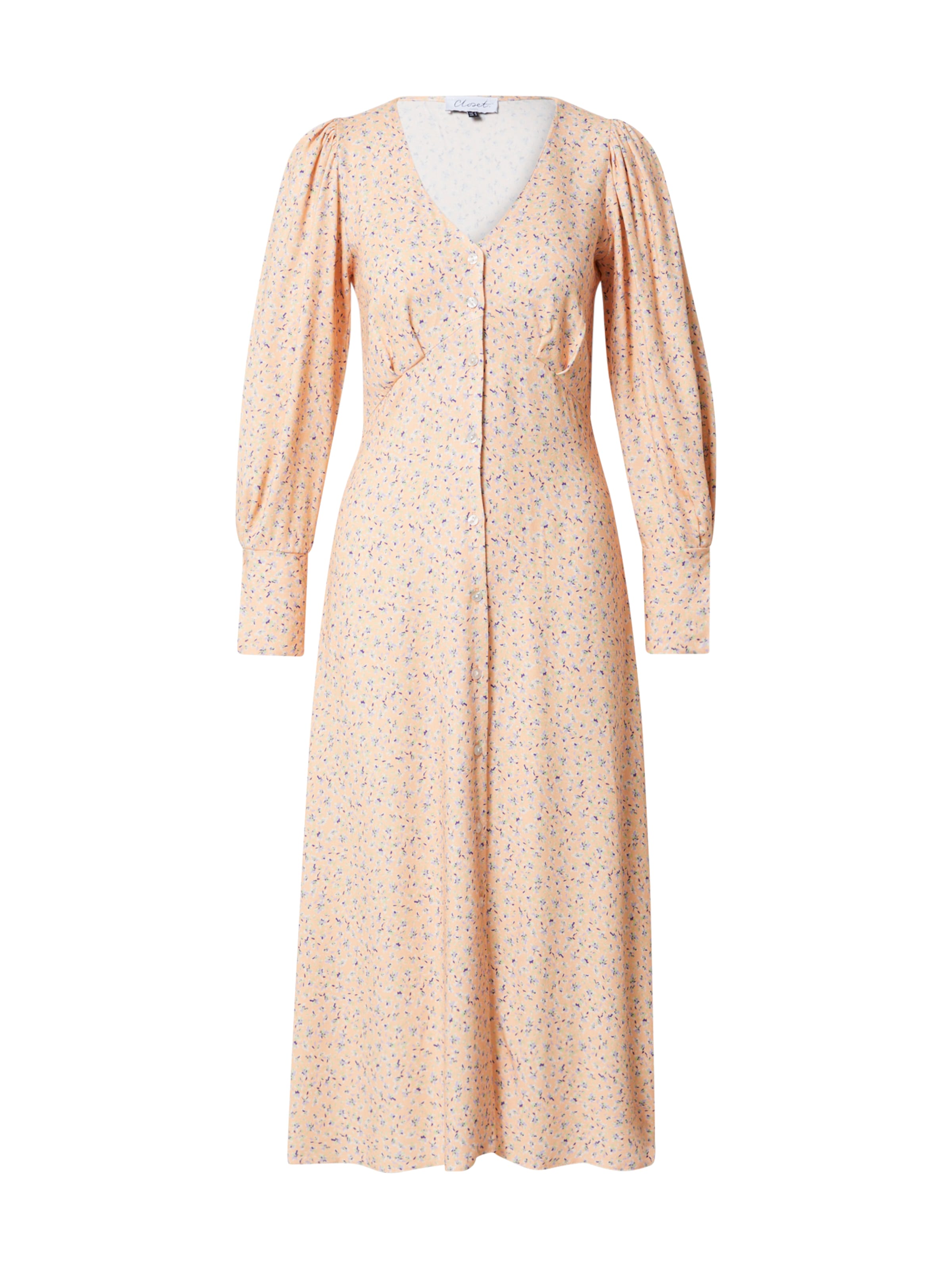 oranžinė Closet London Suknelė: priekis