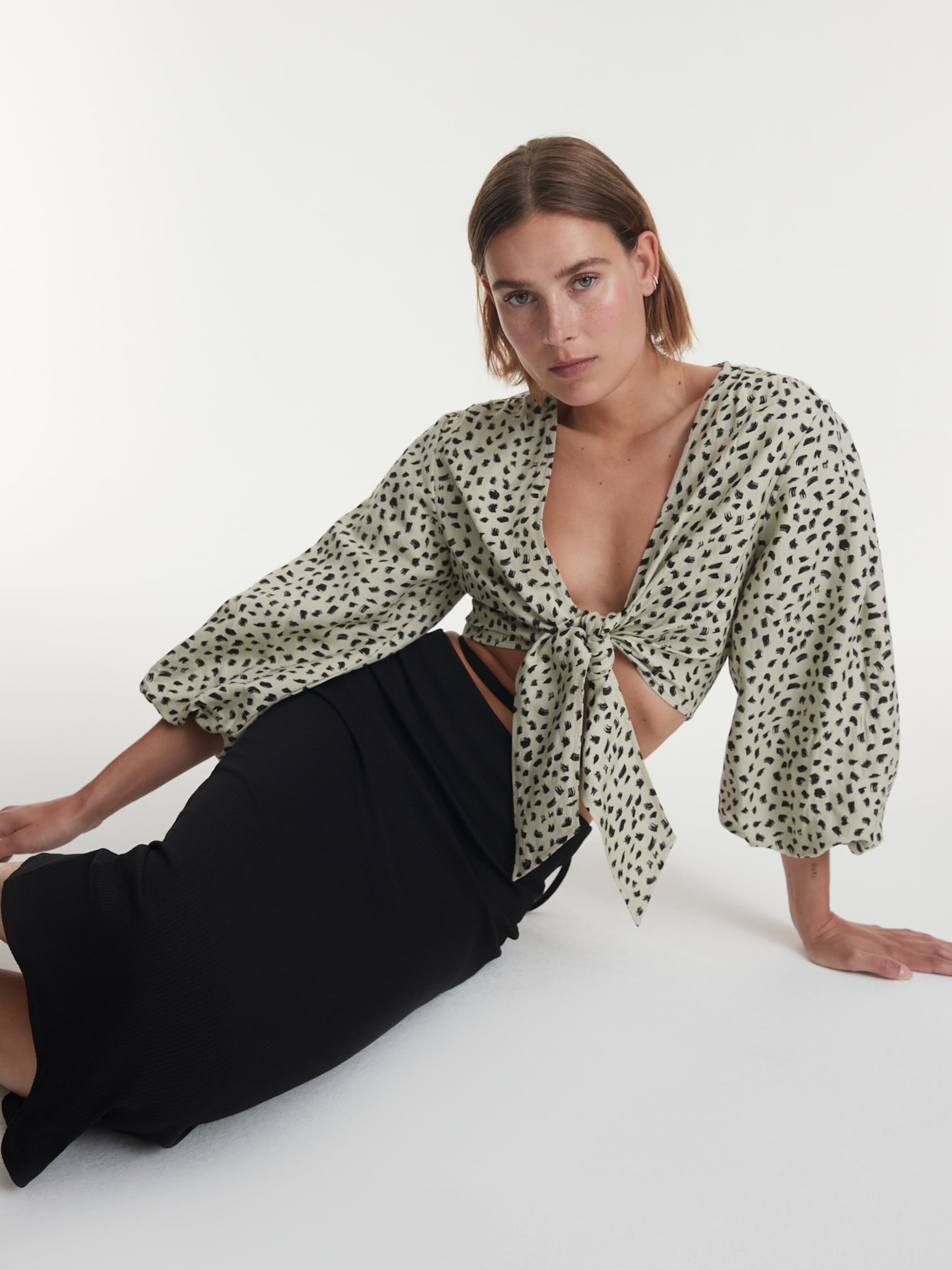 EDITED Produkter Bluse 'Tia' lysegrøn
