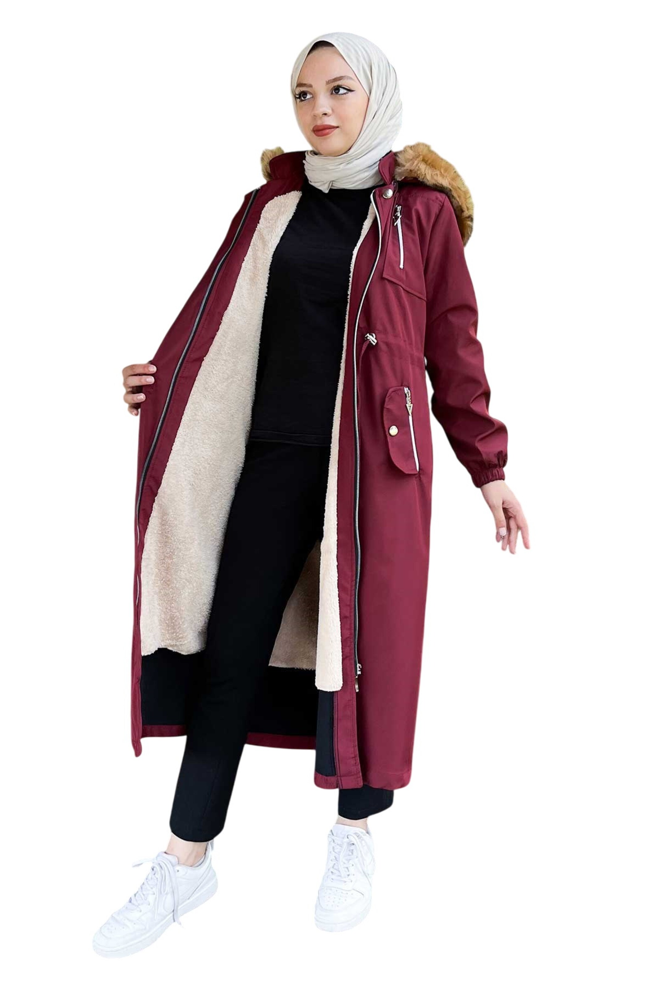 MODAMIHRAM Parka in Rot