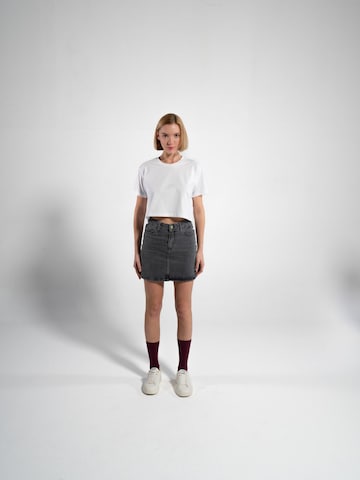 GORG Shirt 'Cropped aus 100% Bio-Baumwolle' in White