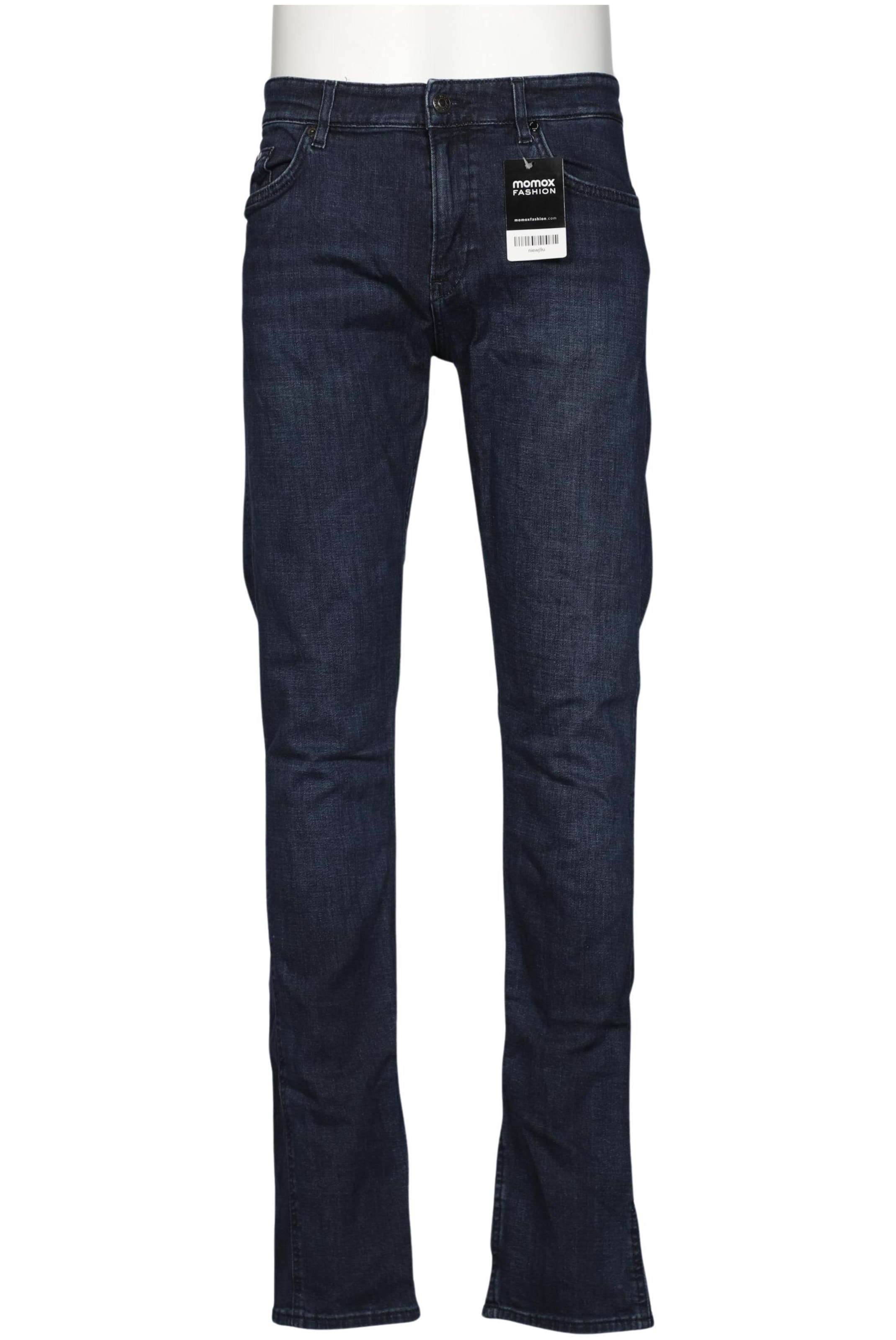 BOSS Black Jeans in 36 in Blue: front