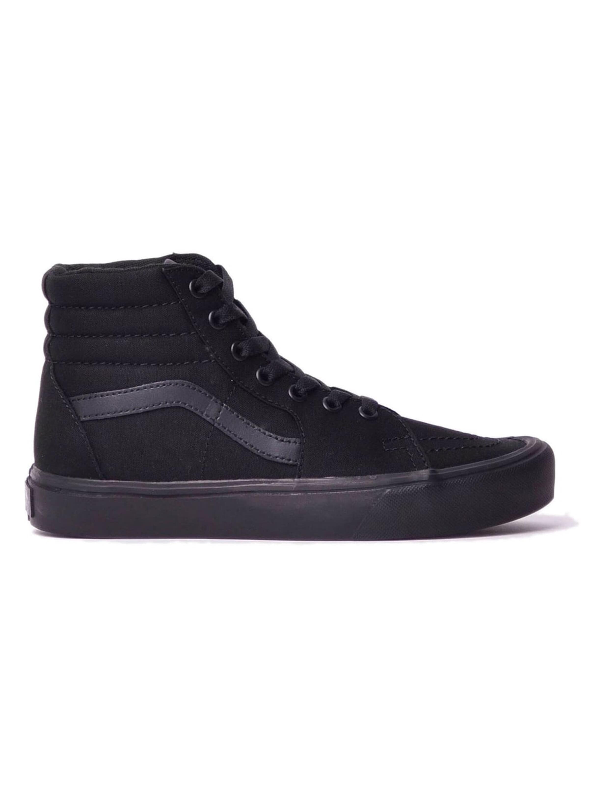 VANS Sportlicher Schnürschuh 'UA SK8-HI LITE CANVAS BLACK'‌‌‌‌ in Schwarz: Vorderseite