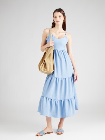 mėlyna Trendyol Vasarinė suknelė: priekis