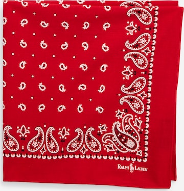 Foulard 'ICONS' Polo Ralph Lauren en rouge