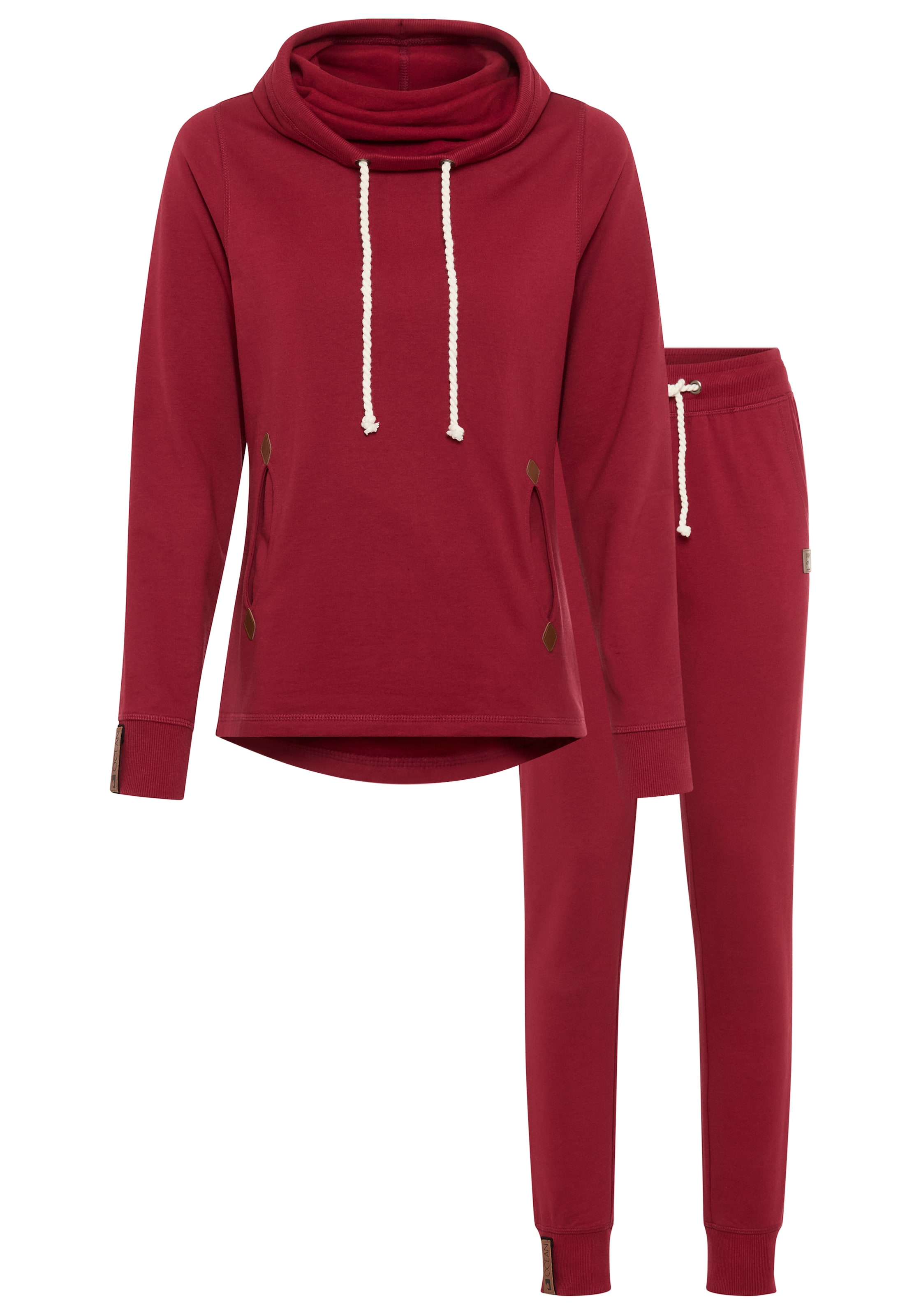 OCEAN SPORTSWEAR Tracksuit in Red: front