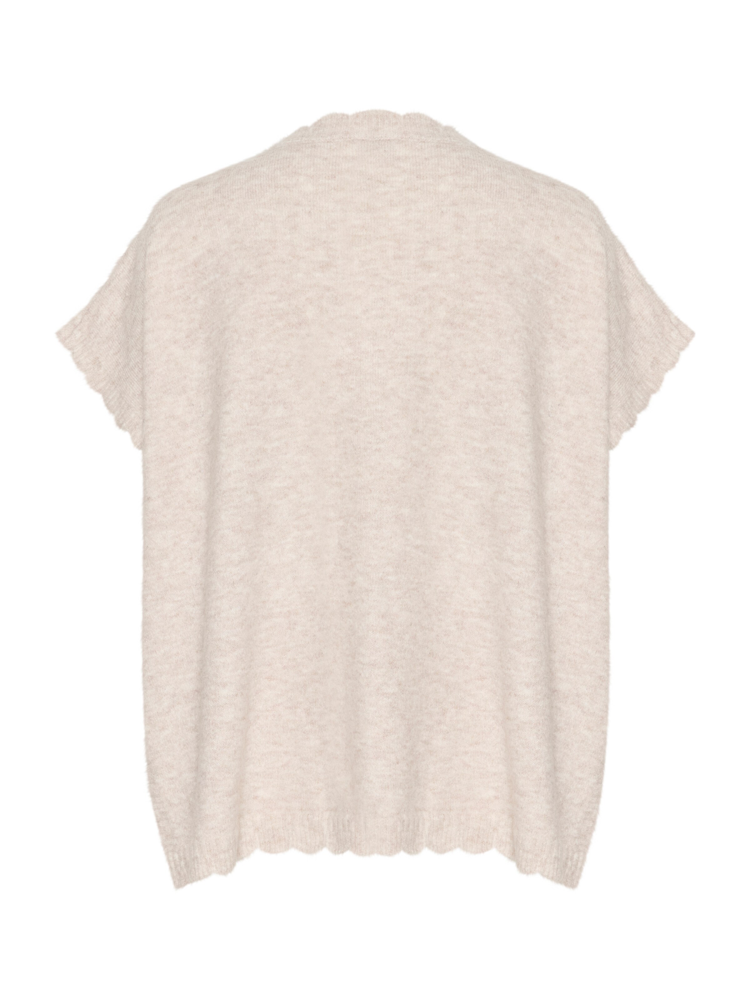 Cream Sweater 'Dammi' in Grey