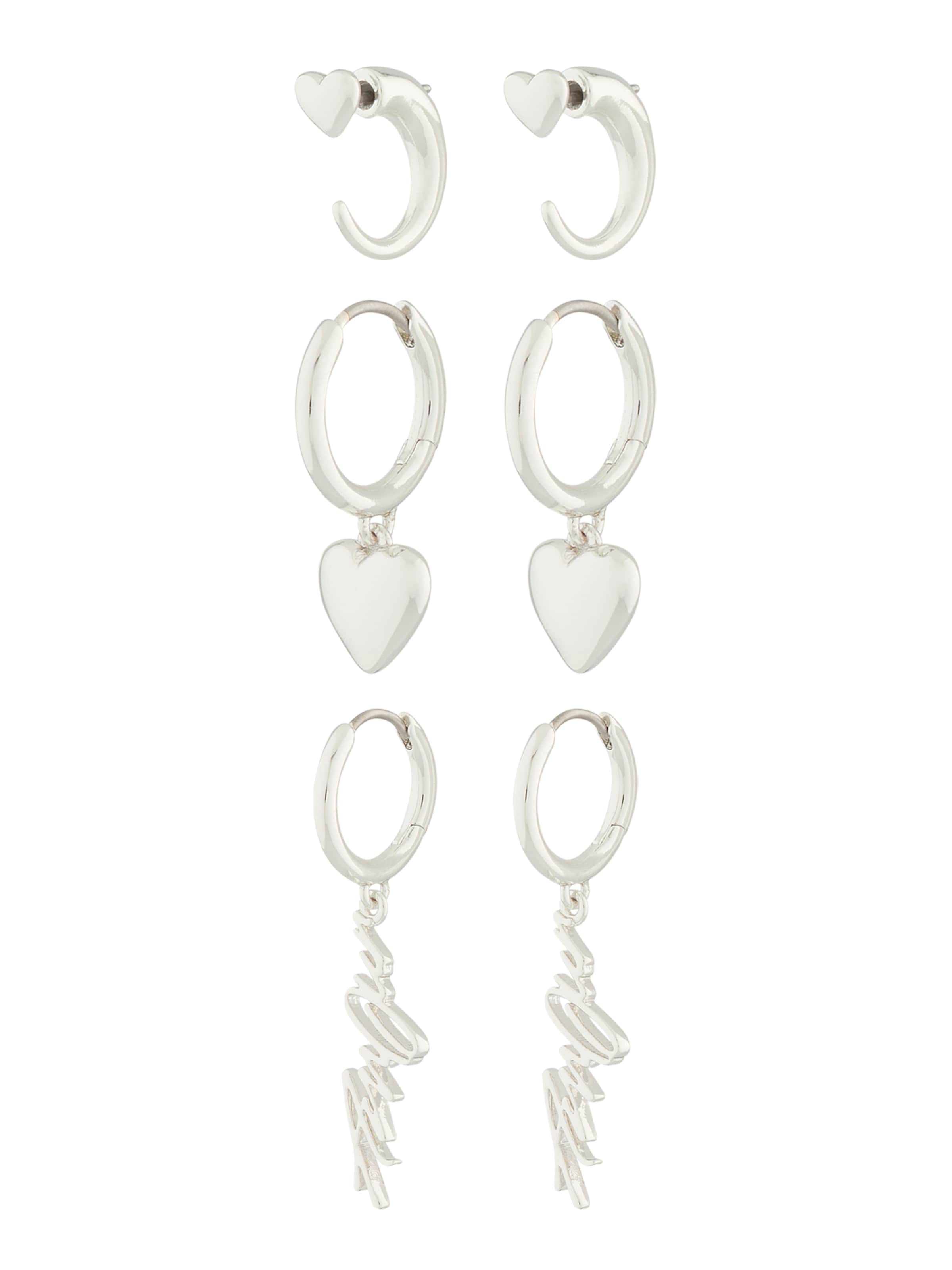 Orecchini di & Other Stories in argento: frontale