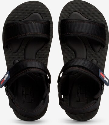 Tommy Jeans Sandalen in Zwart