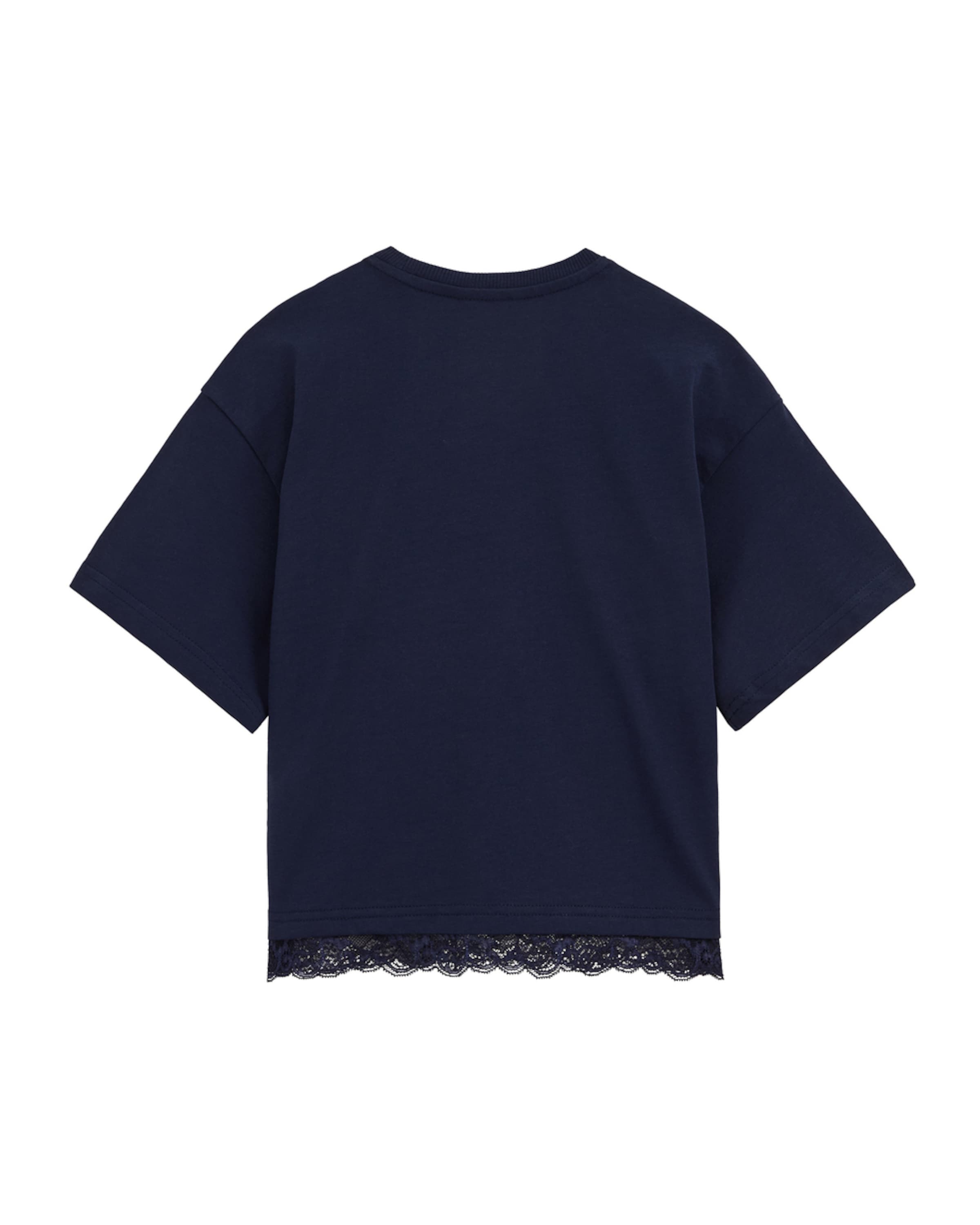 WE Fashion - Camiseta 'Meisjes' en azul