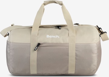 Borsa weekend di BENCH in beige: frontale