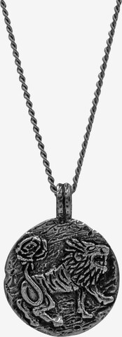 Haze&Glory Necklace in Grey: front