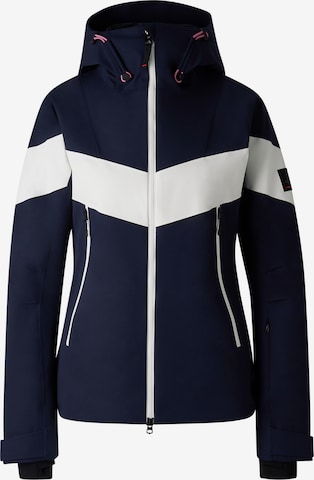 Bogner Fire + Ice Outdoorjacke 'Ashley' in Blau: Vorderseite