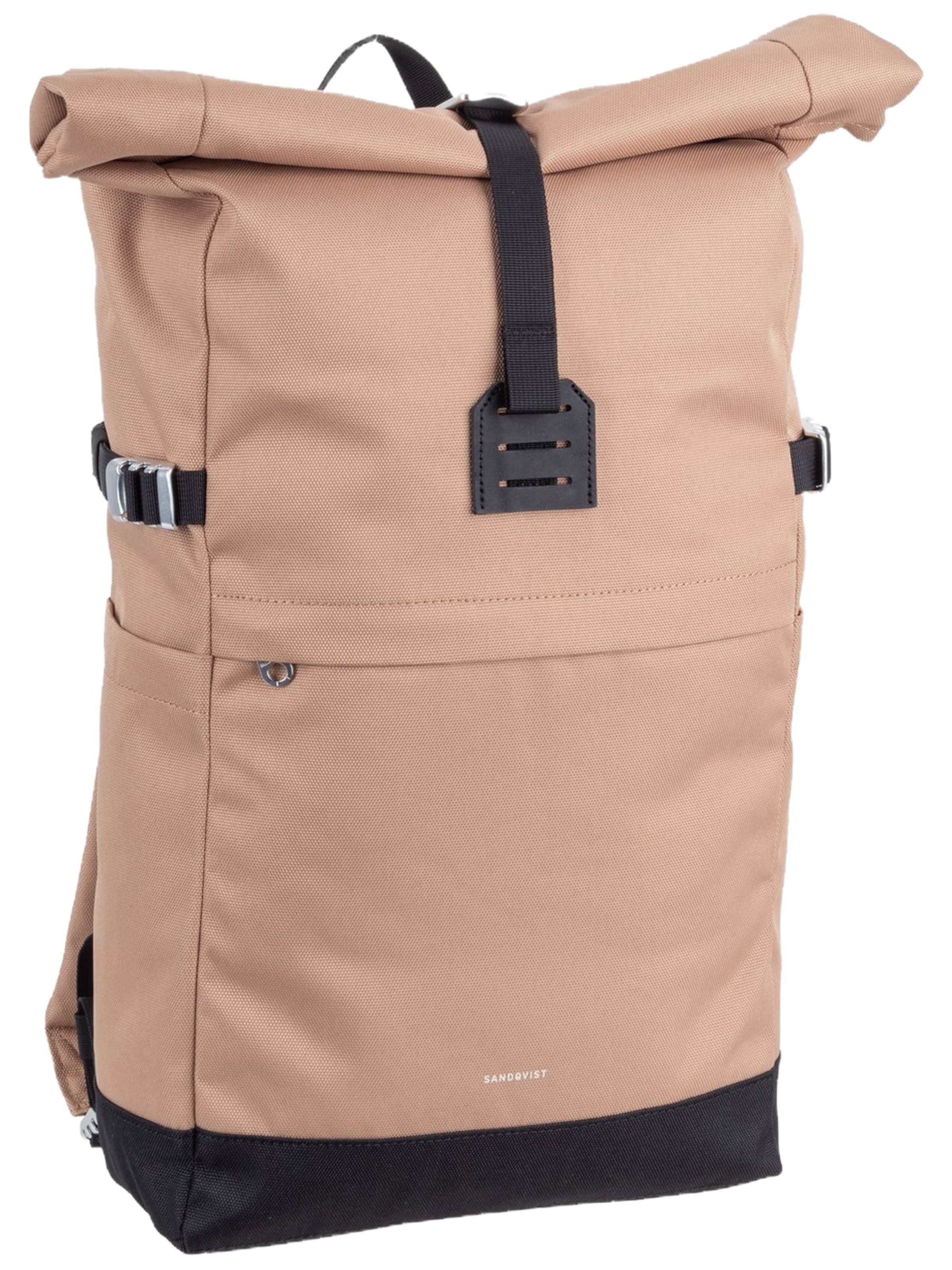SANDQVIST Backpack in Beige: front