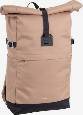 SANDQVIST Backpack in Beige: front