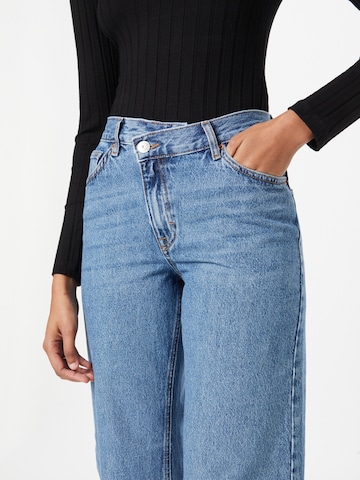 ONLY Wide leg Jeans 'RIGA' in Blauw