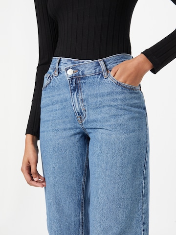 ONLY Wide Leg Jeans 'RIGA' in Blau