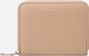 Seidenfelt Manufaktur - Cartera 'Ylva' en beige: frente