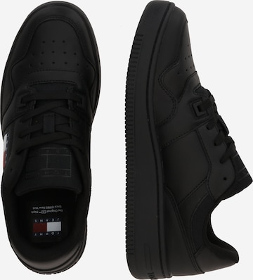 Tommy Jeans Sneakers 'Retro Basket Ess Meg 3A3' in Black