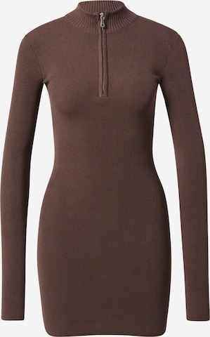 Robe 'Ines' SHYX en marron : devant