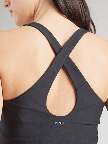 Abercrombie & Fitch Bustier Biustonosz sportowy w kolorze czarny