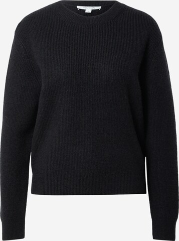 Pull-over comma casual identity en noir : devant