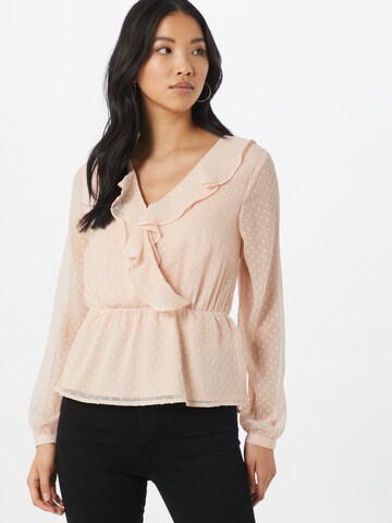 ABOUT YOU Bluse 'Enie' i beige: forside