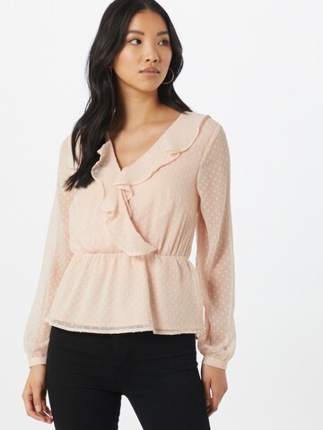 Camicia da donna 'Enie' di ABOUT YOU in beige: frontale