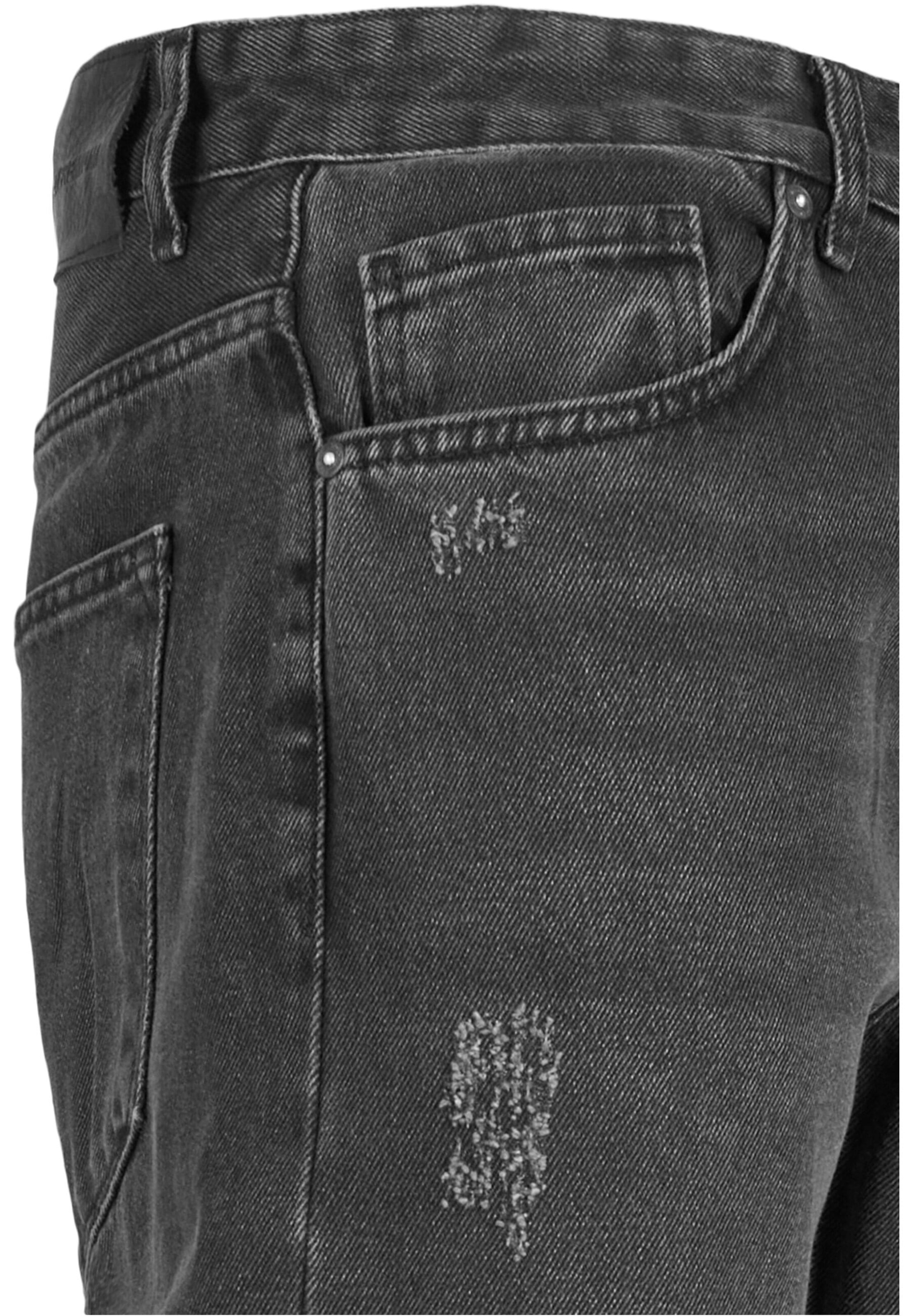 2Y Premium Loosefit Jeans in Zwart