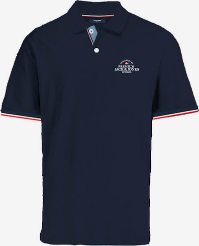 JACK & JONES Shirt 'BLUWAVE' in de kleur Navy / Rood / Wit, Productweergave