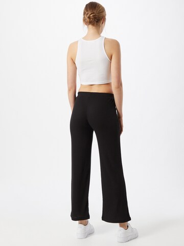 PIECES Wide leg Trousers 'Molly' in Black