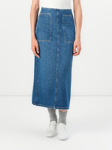 TOMMY HILFIGER Юбка в Синий: спереди